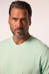 T-shirts, basic, 2-pak, V-udskæring, halværmer, op til 8 XL