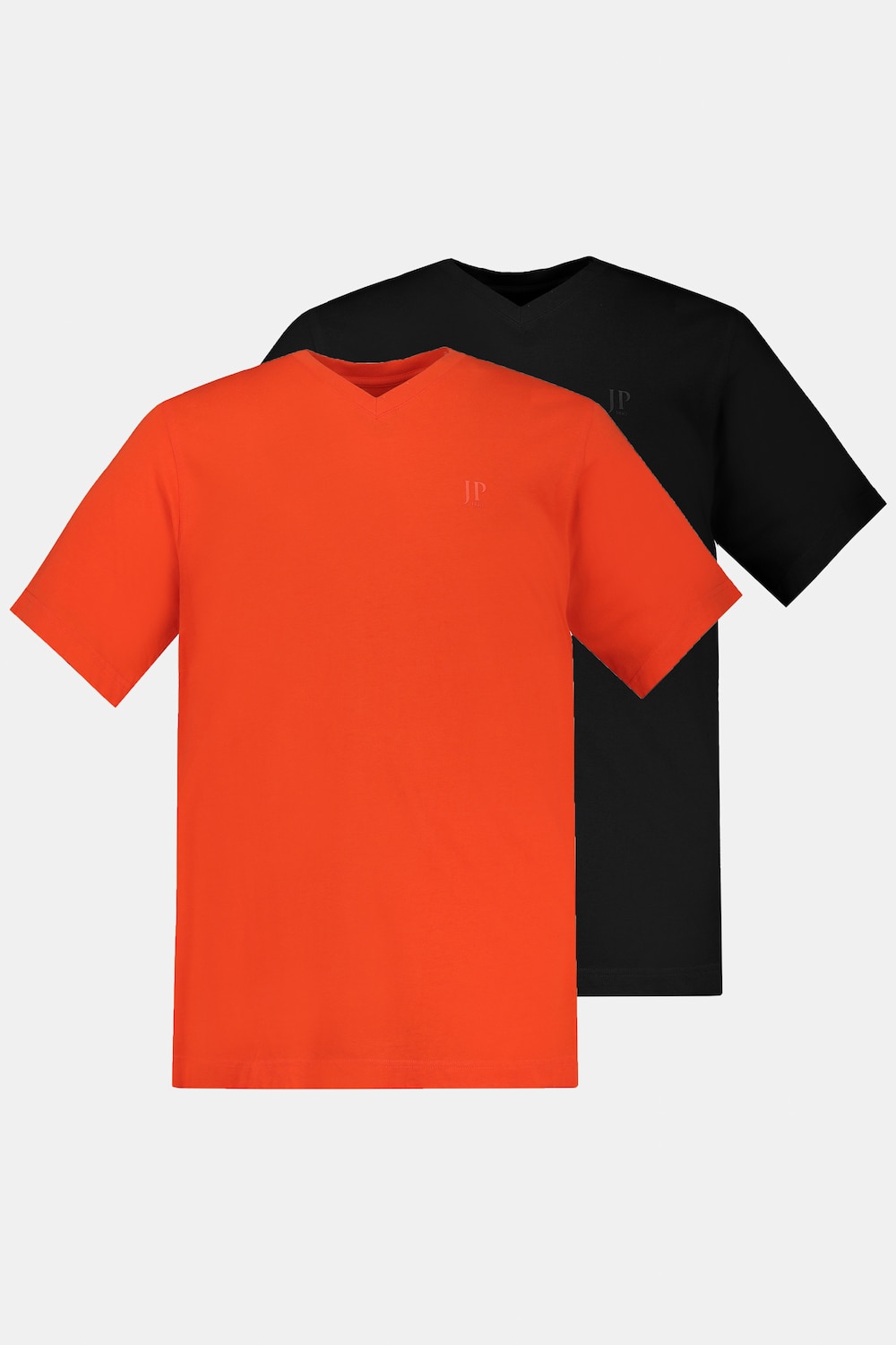 Grote Maten T-shirts, Heren, oranje, Maat: 7XL, Katoen, JP1880