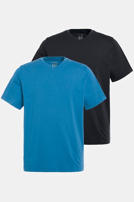 2er-Pack, Basic, Halbarm, XL 8 | Shirts | bis V-Ausschnitt, T-Shirts, T-Shirts
