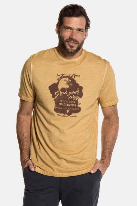 T Shirt Modisch Gefarbt Adler Motiv Halbarm T Shirts Shirts Ulla Popken Deutschland