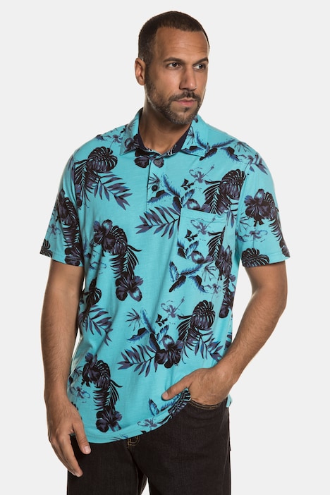 polo shirts hawaiian print