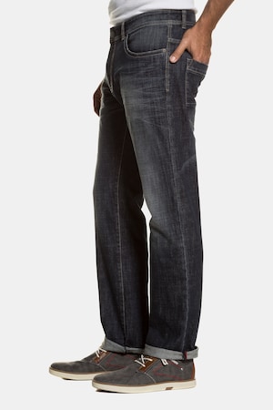 Duże rozmiary Dżinsy, mężczyzna, dark blue, rozmiar: 26, bawełna/elastan, JP1880