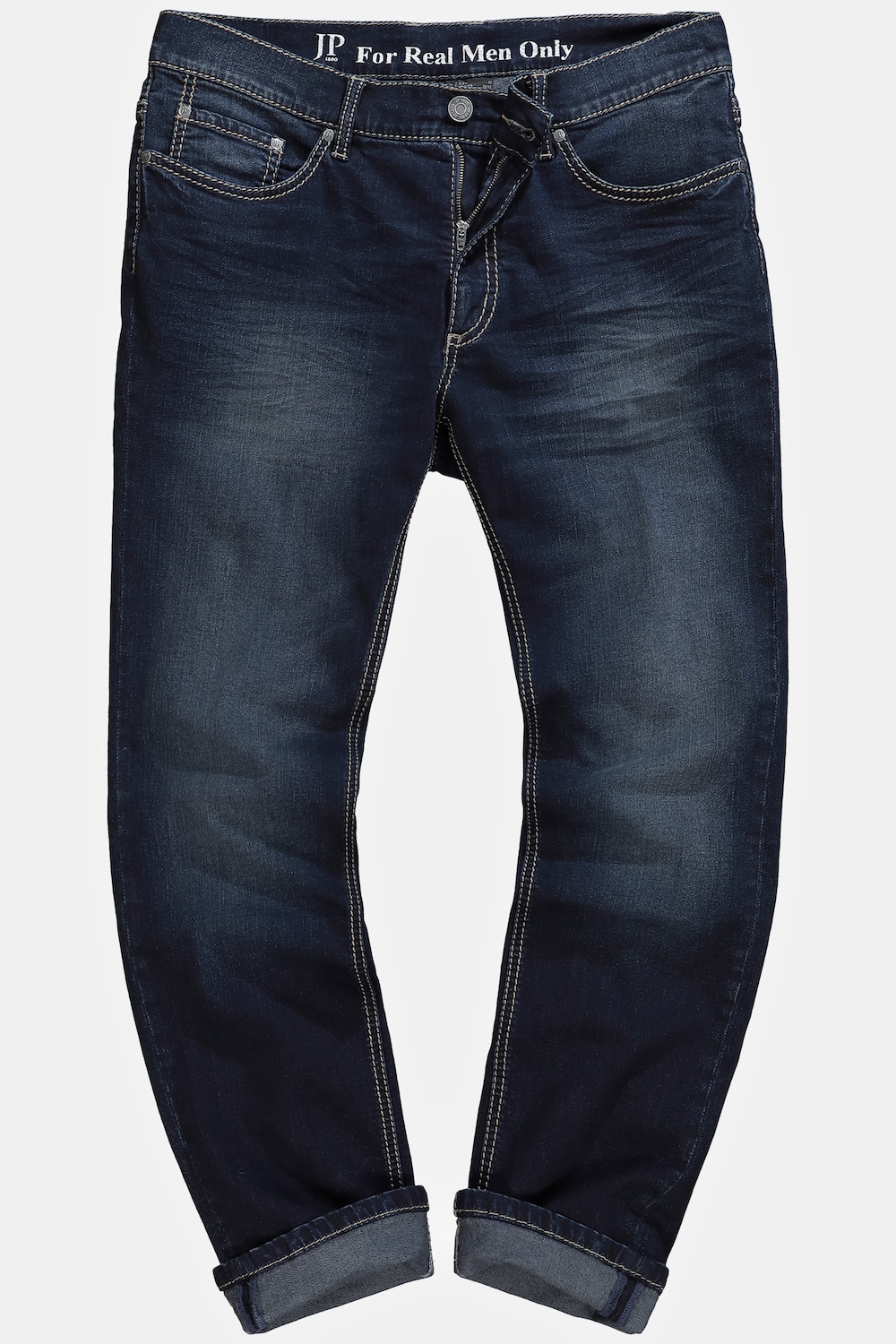 Jeans, FLEXNAMIC®, Kontrast Stitching, 5-Pocket, Straight Fit