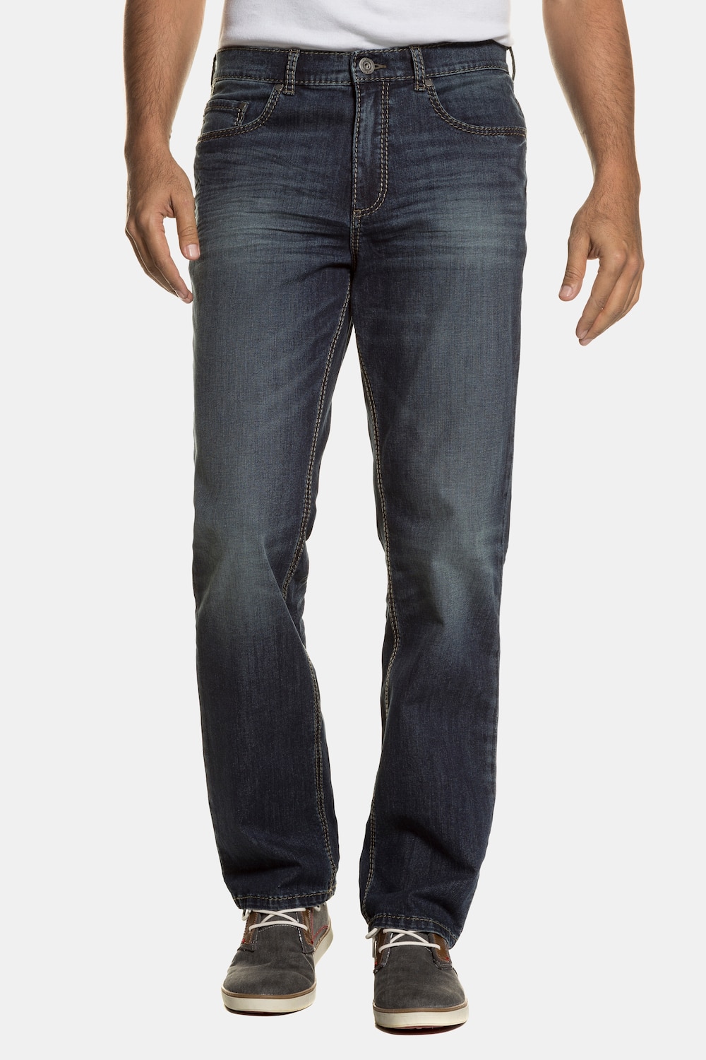 Grote Maten jeans, Heren, blauw, Maat: 33, Katoen, JP1880