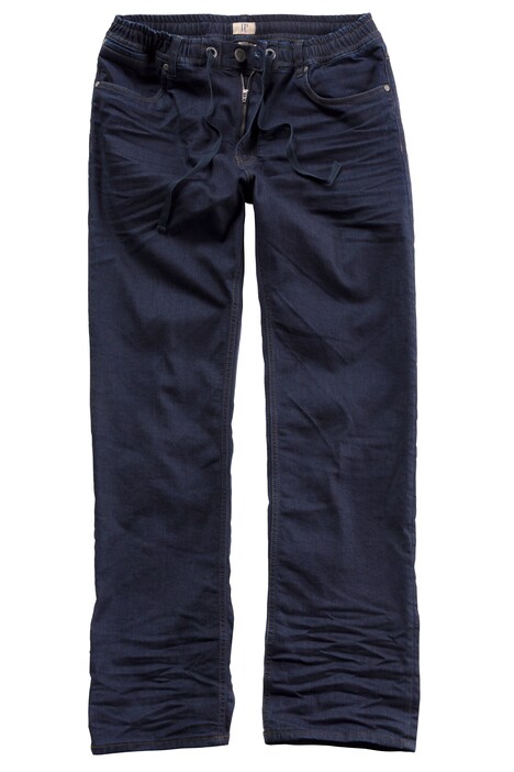 Raw Denim Drawstring Comfort Stretch Jeans | 71156793