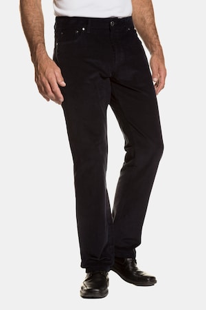 Ulla Popken Cordhose, 5-Pocket, Bundband, Regular Fit - Große Größen