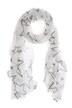 Star Print Viscose Scarf