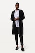 Strickjacke, lange, offene Form, weicher Feinstrick