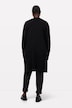 Strickjacke, lange, offene Form, weicher Feinstrick
