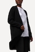 Strickjacke, lange, offene Form, weicher Feinstrick