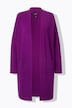 Strickjacke, lange, offene Form, weicher Feinstrick