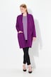 Strickjacke, lange, offene Form, weicher Feinstrick