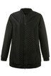Zig Zag Quilted Zip Front Sporty Jacket