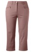 Mony Cross-Stretch Zip Pocket Crop Pants
