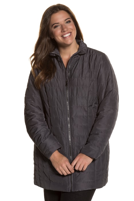 Perfect Quilted Stand-Up Collar Zip Front Jacket | 71249712