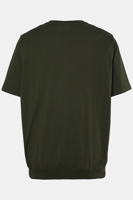 T-Shirt, Bauchfit, Basic, Halbarm, XXL bis 10XL