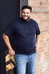 T-shirt ventre confort à manches courtes, collection Basic - du XXL au 10 XL
