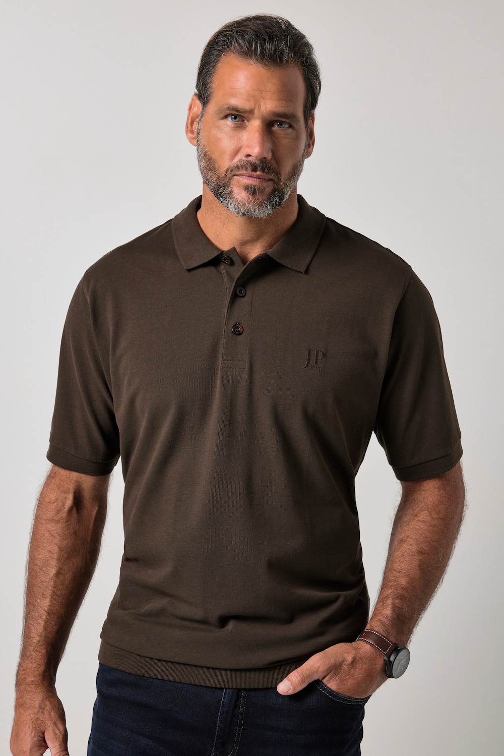 Poloshirt, Bauchfit, Basic, Halbarm, Piqué, XXL bis 10XL