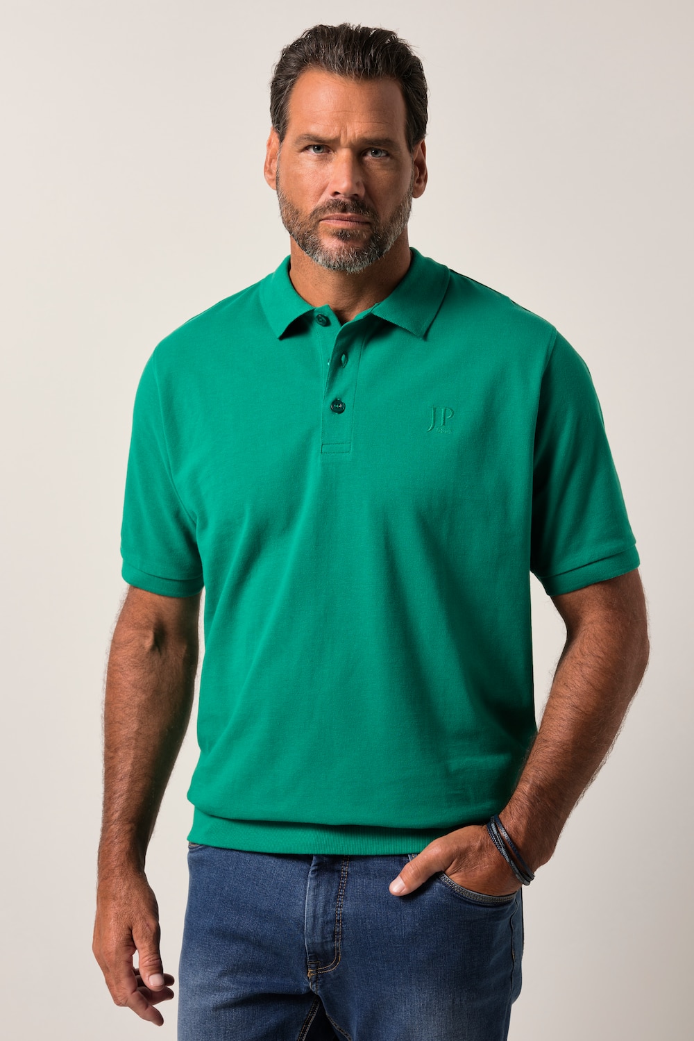 Poloshirt, Bauchfit, Basic, Halbarm, Piqué, XXL bis 10XL