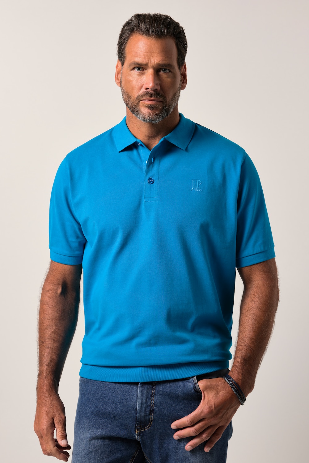 Poloshirt, Bauchfit, Basic, Halbarm, Piqué, XXL bis 10XL