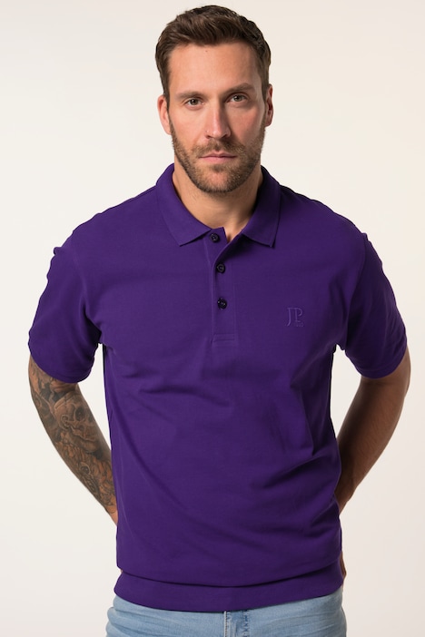 Poloshirt, Basic, Bauchfit, Halbarm, Piqué, XXL bis 10XL