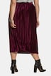 Aksamitna plisowana spódnica