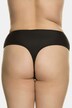 2 Pack Microfiber Thongs - Black, Ecru