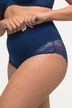 Culotte gainante avec dentelle transparente, matière stretch confortable