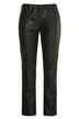 Faux Leather Seam Elastic Waist Sienna Fit Leggings