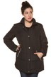 Zip Pocket Stand-up Collar Lined Quilted Jacket