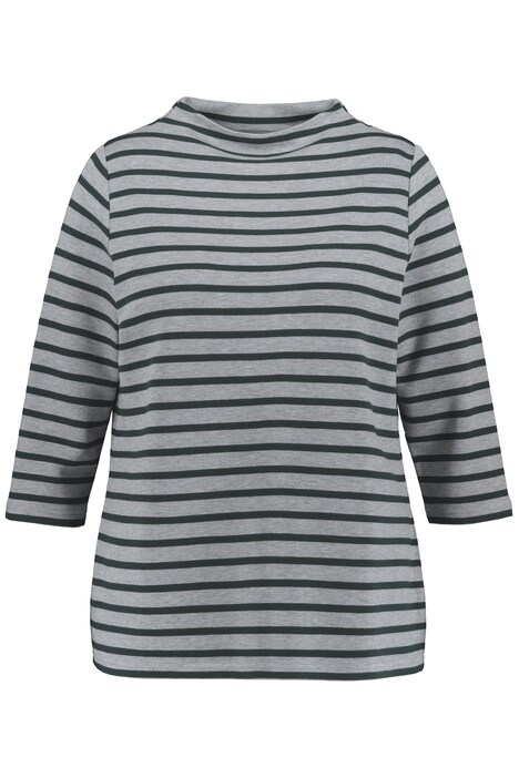 Pruhované tričko, stojáček, Punto di Roma, 3/4 rukávy