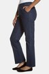 Stretch Comfort Elastic Waist Straight Leg Denim Jeans
