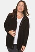Fleecejacke, Stehkragen, Raglanärmel, kuschelweich