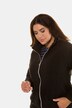Fleecejacke, Stehkragen, Raglanärmel, kuschelweich