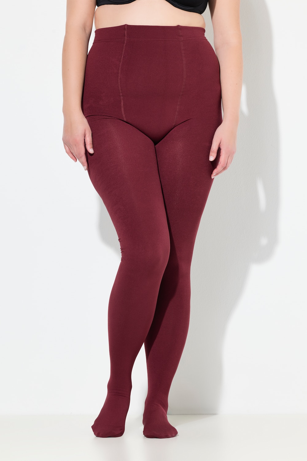 Große Größen Thermo-Strumpfhose, Damen, braun, Größe: 44/46, Polyester, Ulla Popken