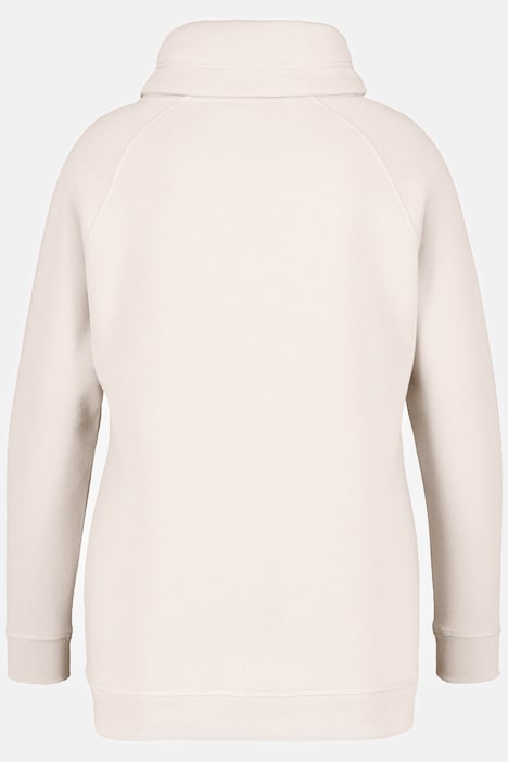 sweatshirt with a collar