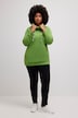 Drawstring Collar Long Sleeve Sweatshirt