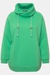 Drawstring Collar Long Sleeve Sweatshirt