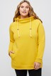 Drawstring Collar Long Sleeve Sweatshirt