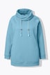 Sweatshirt, weiter Stehkragen, Taschen, Raglan-Langarm