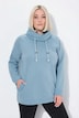 Sweatshirt, weiter Stehkragen, Taschen, Raglan-Langarm