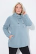 Sweatshirt, weiter Stehkragen, Taschen, Raglan-Langarm