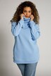 Drawstring Collar Long Sleeve Sweatshirt