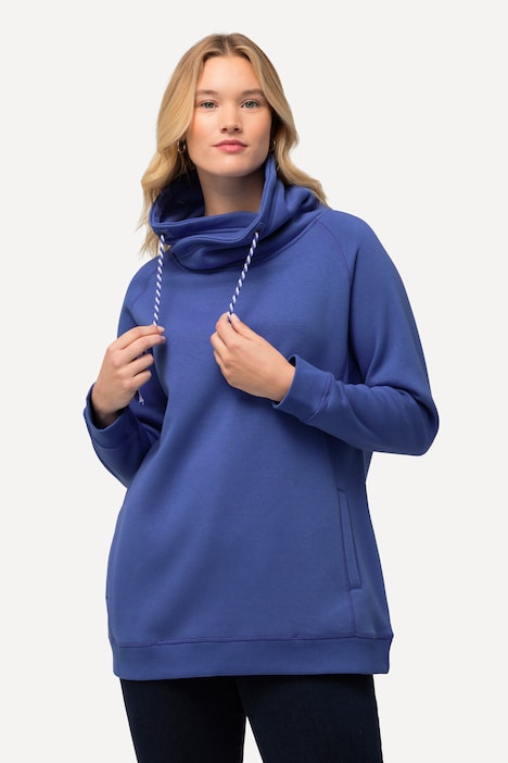 Drawstring Collar Long Sleeve Sweatshirt | all Sweatshirts | Sweatshirts