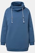 Sweatshirt, wijde opstaande kraag, zakken, lange raglanmouw