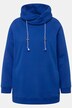 Drawstring Collar Long Sleeve Sweatshirt