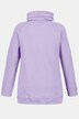 Drawstring Collar Long Sleeve Sweatshirt