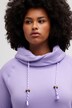 Drawstring Collar Long Sleeve Sweatshirt