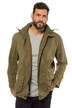 Pánská bunda s kapucí, bavlněný materiál