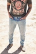 Jean ventre confort, denim - jusqu'au 72/37
